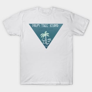 Palm Tree Island Wrightsville Beach T-Shirt